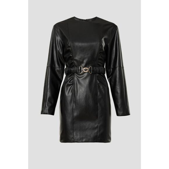 Ronny Kobo x RTR Belted Mini Dress - Picture 2 of 5
